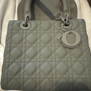 Lady Dior Gray Matte
